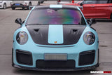 DarwinPRO 2013-2019 Porsche 911 991 Carrera & C2, C2S, C4, C4S, Targa & GT3 & Turbo GT2RS-Style Carbon Fiber Hood