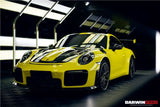 DarwinPRO 2013-2019 Porsche 911 991 Carrera & C2, C2S, C4, C4S, Targa & GT3 & Turbo GT2RS-Style Carbon Fiber Hood