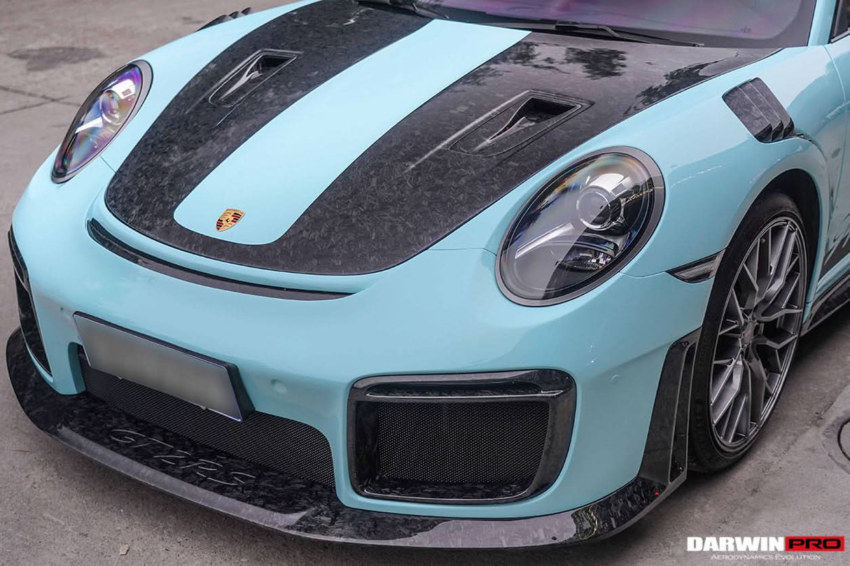 DarwinPRO 2016-2019 Porsche 911 991.2 Carrera S GT2RS-Style Partial Carbon Fiber Full Body Kit