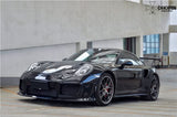 2013-2019 Porsche 911 991 Turbo S GT2RS Style Partial Carbon Fiber Front Bumper and Fender