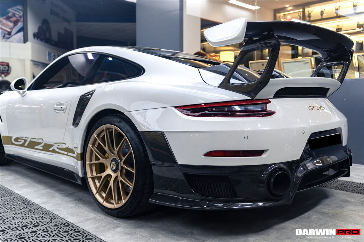 2013-2019 Porsche 991 Turbo S GT2RS Style Carbon Fiber Quarter Panel Side Scoops