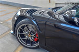 2013-2019 Porsche 911 991 Turbo S GT2RS Style Partial Carbon Fiber Front Bumper and Fender