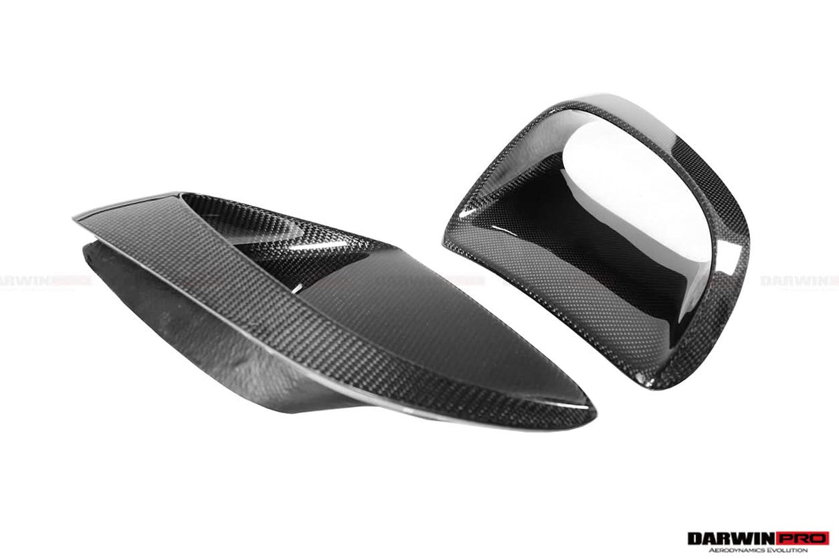 2013-2019 Porsche 991 Turbo S GT2RS Style Carbon Fiber Quarter Panel Side Scoops