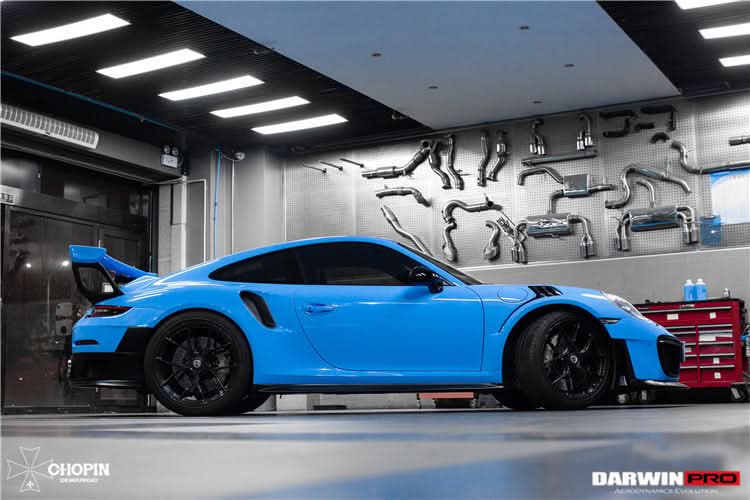2013-2019 Porsche 991 Turbo S GT2RS Carbon Fiber Side Skirts