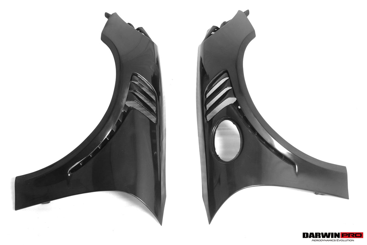 2013-2019 Porsche 911 991 Turbo S GT2RS Style Partial Carbon Fiber Front Bumper and Fender