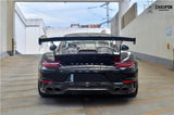 2013-2019 Porsche 911 991 Turbo Partial Carbon Fiber Trunk Spoiler Wing DarwinPRO (GT2RS Style) Fits Turbo,TurboS