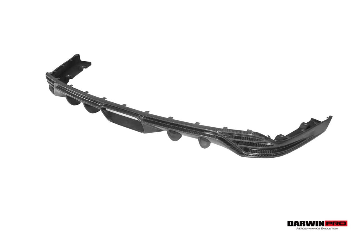 DarwinPRO 2017-2019 Porsche 911 991.2 GT3 Only BKSS Style Carbon Fiber Rear Lip Diffuser