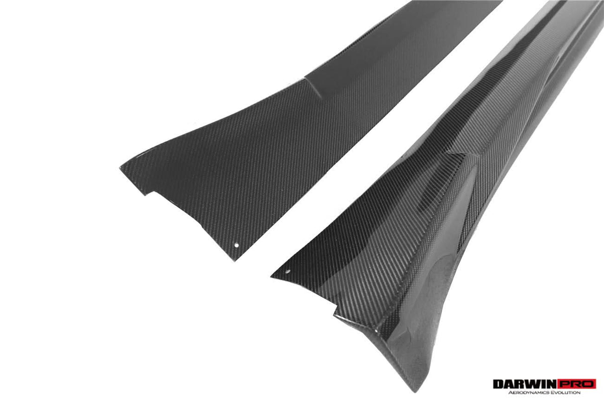 DarwinPRO 2017-2019 Porsche 911 991.2 GT3 Only BKSS Style Carbon Fiber Side Skirts