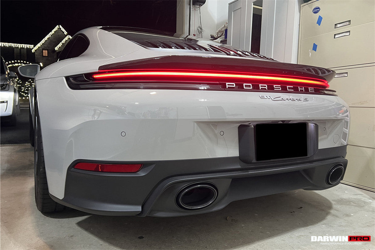 DarwinPRO 2019-UP Porsche 911 992 Carrera S 4 4S Targa Cabriolet BKSS Style Trunk Wing