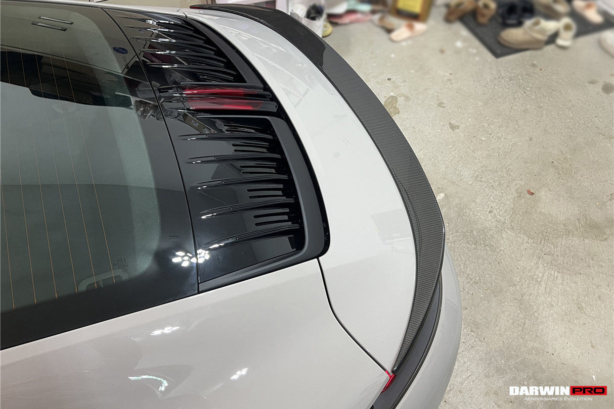 DarwinPRO 2019-UP Porsche 911 992 Carrera S 4 4S Targa Cabriolet BKSS Style Trunk Wing