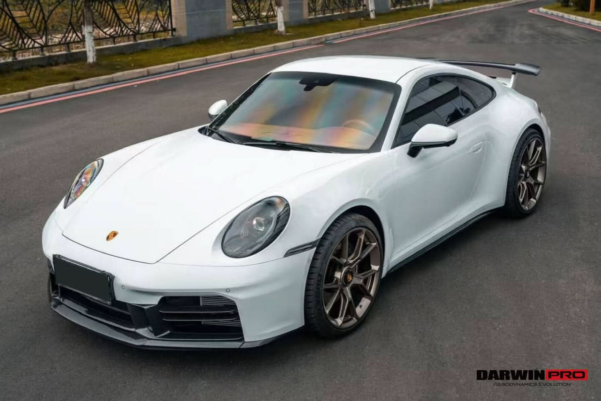 DarwinPRO 2024-UP Porsche 992.2 Facelift Carrera 2C 4C Coupe Cabriolet Sport Design Only OE Style Front Bumper Air Vents Trims