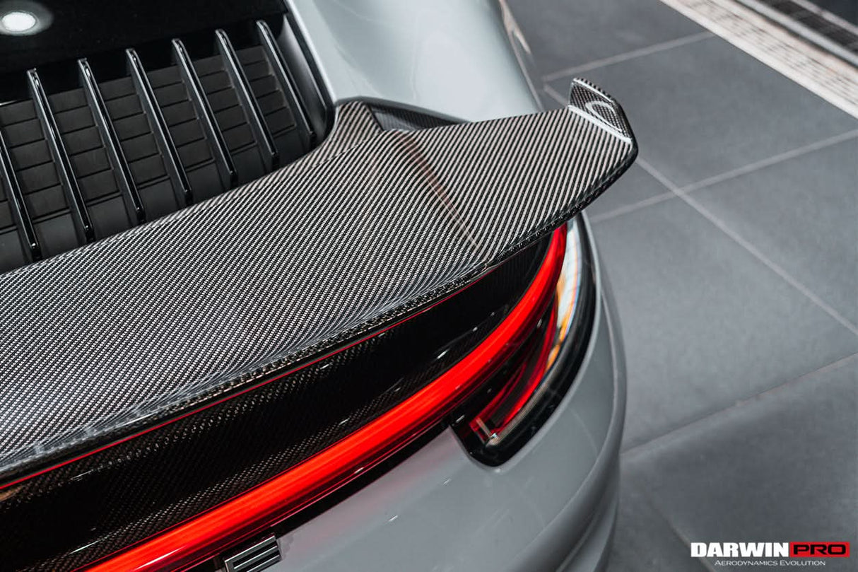 DarwinPRO 2019-2024 Porsche 911 992 Carrera S & 4 & 4S BKSSII Style Trunk Wing