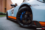 DarwinPRO 2019-UP Porsche 911 992 Carrera S & 4 & 4S & Targa & Cabriolet BKSS Style Side Skirts