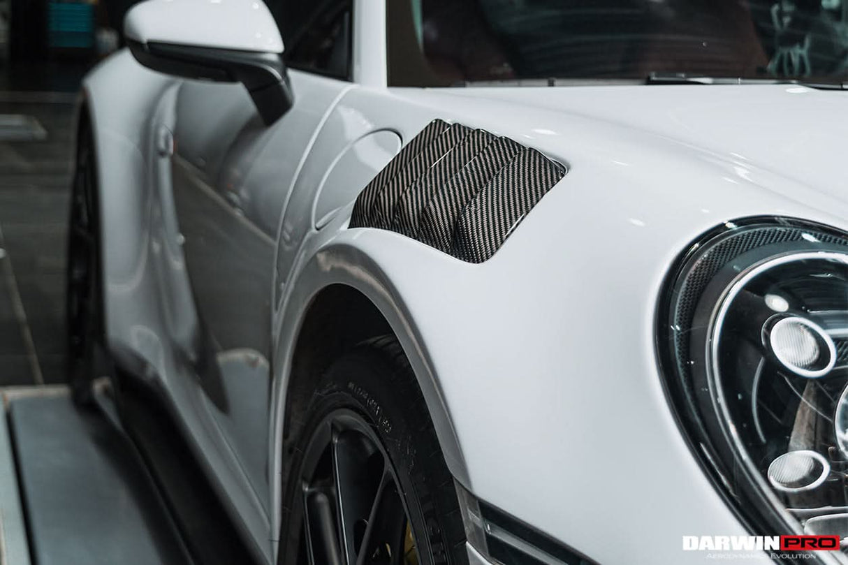 DarwinPRO 2019-2024 Porsche 911 992 Carrera S & 4 & 4S & Targa & Cabriolet BKSS Style Front Fender