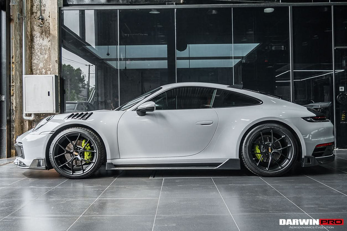 DarwinPRO 2019-UP Porsche 911 992 Carrera S & 4 & 4S & Targa & Cabriolet BKSS Style Side Skirts