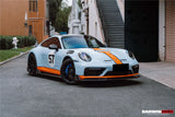 DarwinPRO 2019-UP Porsche 911 992 Carrera S & 4 & 4S & Targa & Cabriolet BKSS Style Side Skirts