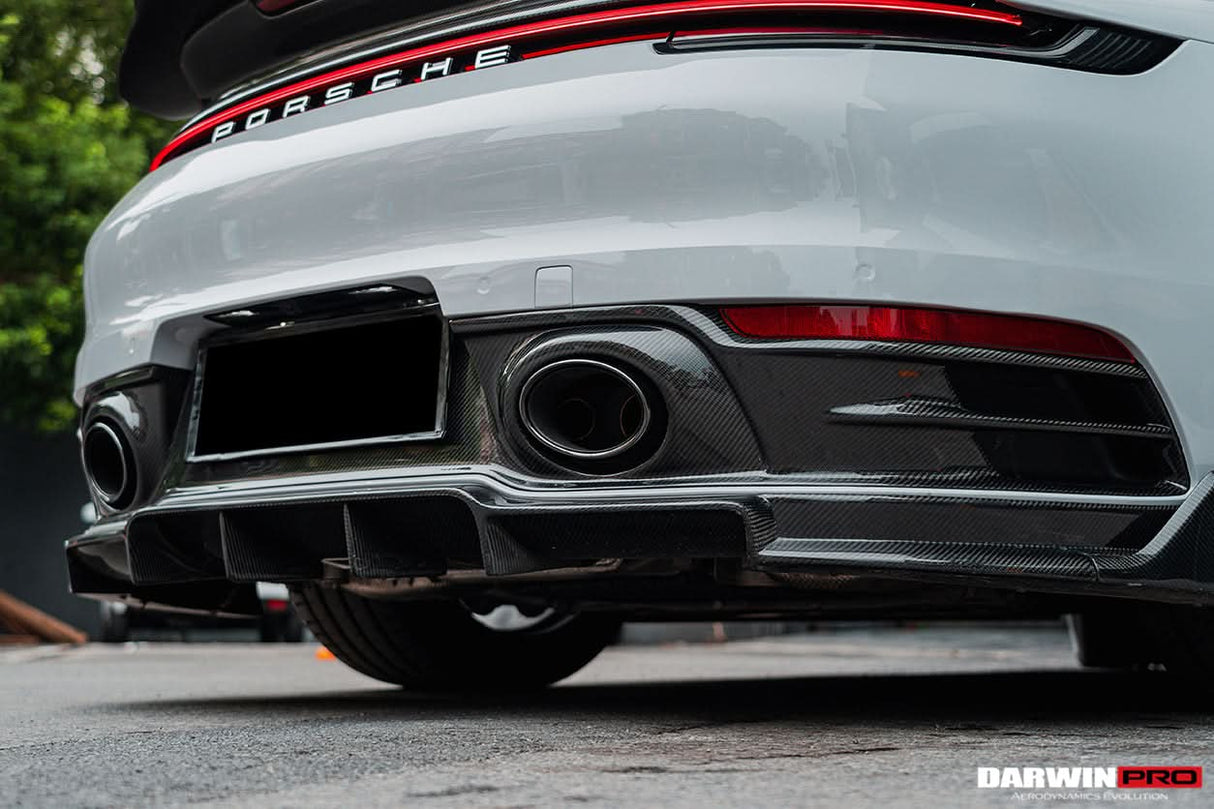 DarwinPRO 2019-2024 Porsche 911 992 Carrera S & 4 & 4S & Targa & Cabriolet BKSS Style Rear Lip