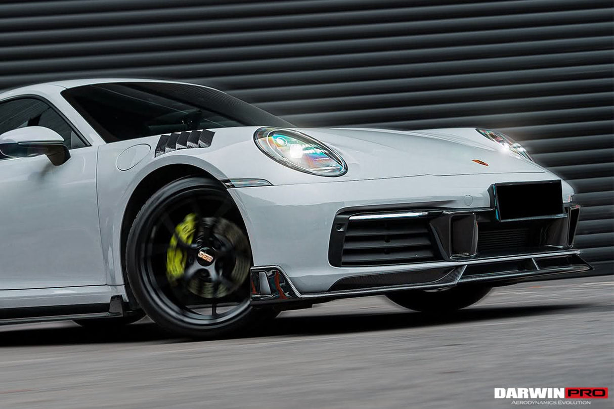 DarwinPRO 2019-2024 Porsche 911 992 Carrera S & 4 & 4S & Targa & Cabriolet BKSS Style Front Lip