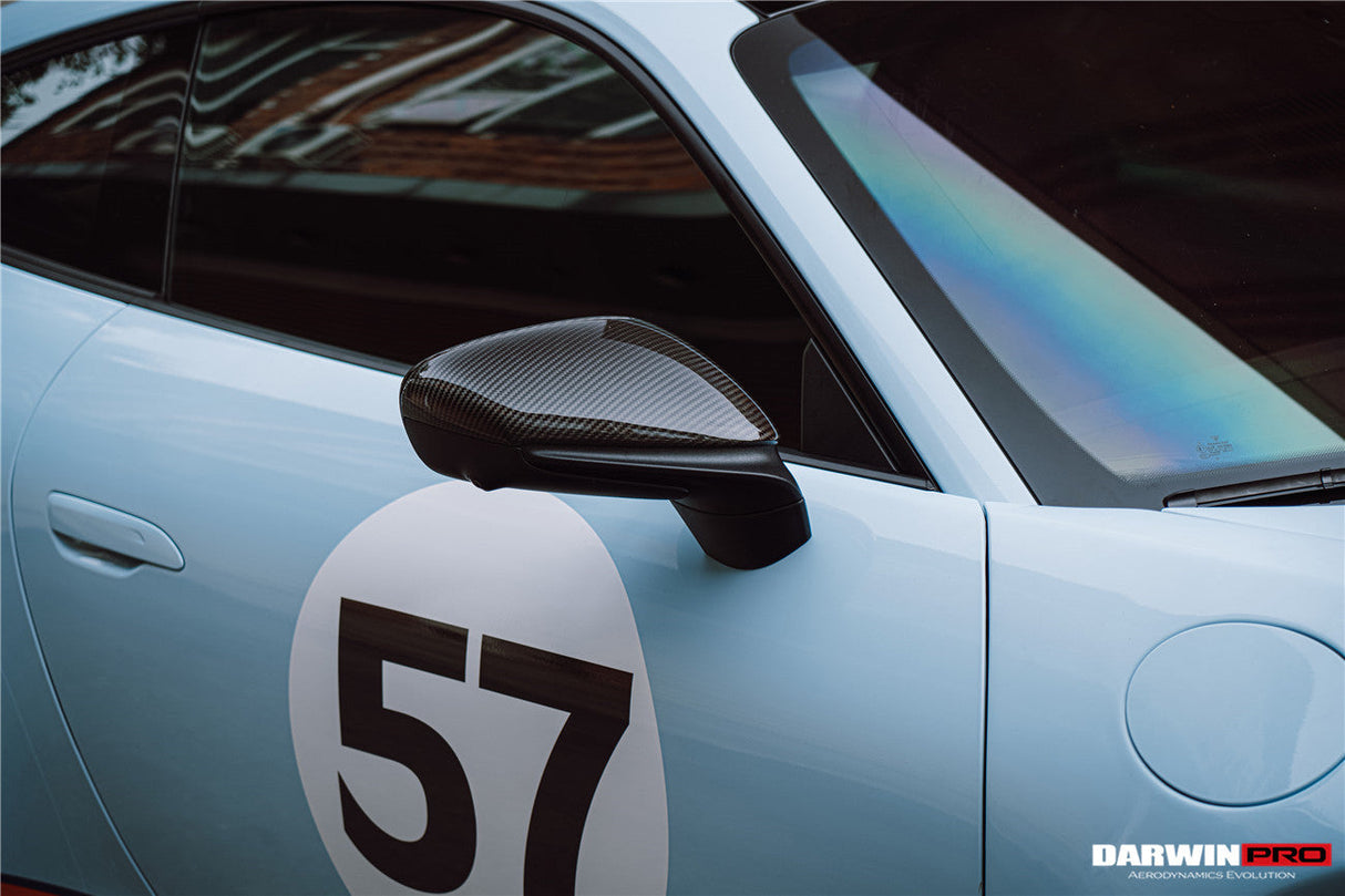 2019-2024 Porsche 911 992 Carrera & Targa & Turbo & Cabriolet & Taycan OE Style Mirror Housing Replacement