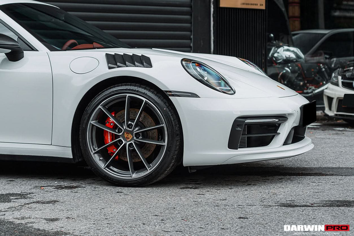 DarwinPRO 2019-2024 Porsche 911 992 Carrera S & 4 & 4S & Targa & Cabriolet BKSS Style Front Fender