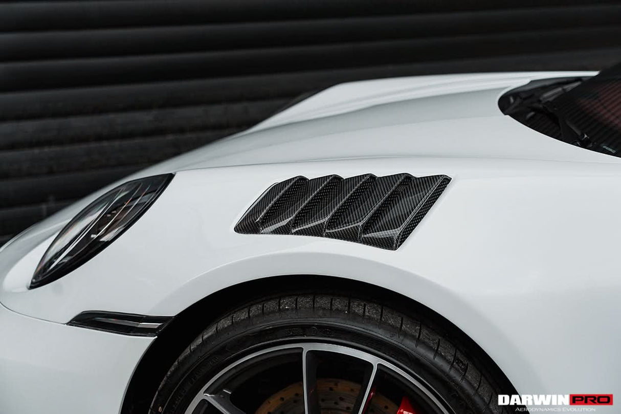 DarwinPRO 2019-2024 Porsche 911 992 Carrera S & 4 & 4S & Targa & Cabriolet BKSS Style Front Fender