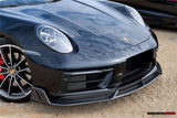 2019-2024 Porsche 911 992 Carrera Targa S 4 4S SD-Sport Design Modl BKSS Style Front Lip