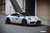 2019-2024 Porsche 911 992 Carrera Targa S 4 4S SD-Sport Design Modl BKSS Style Front Lip