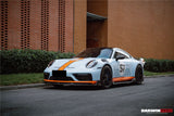2019-2024 Porsche 911 992 Carrera Targa S 4 4S SD-Sport Design Modl BKSS Style Front Lip