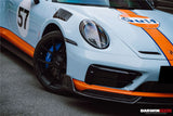 2019-2024 Porsche 911 992 Carrera Targa S 4 4S SD-Sport Design Modl BKSS Style Front Lip