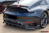 DarwinPRO 2019-2024 Porsche 911 992 Carrera & Targa S & 4 & 4S SD-Sport Design Modl BKSS Style Rear Lip