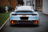 DarwinPRO 2019-2024 Porsche 911 992 Carrera & Targa S & 4 & 4S SD-Sport Design Modl BKSS Style Rear Lip
