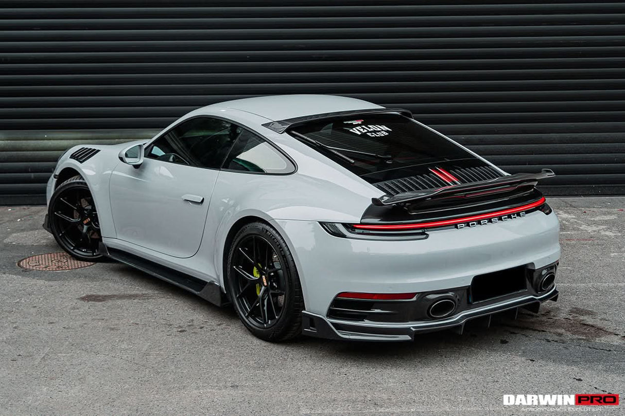 DarwinPRO 2019-2024 Porsche 911 992 Carrera S & 4 & 4S & Targa & Cabriolet BKSS Style Rear Lip