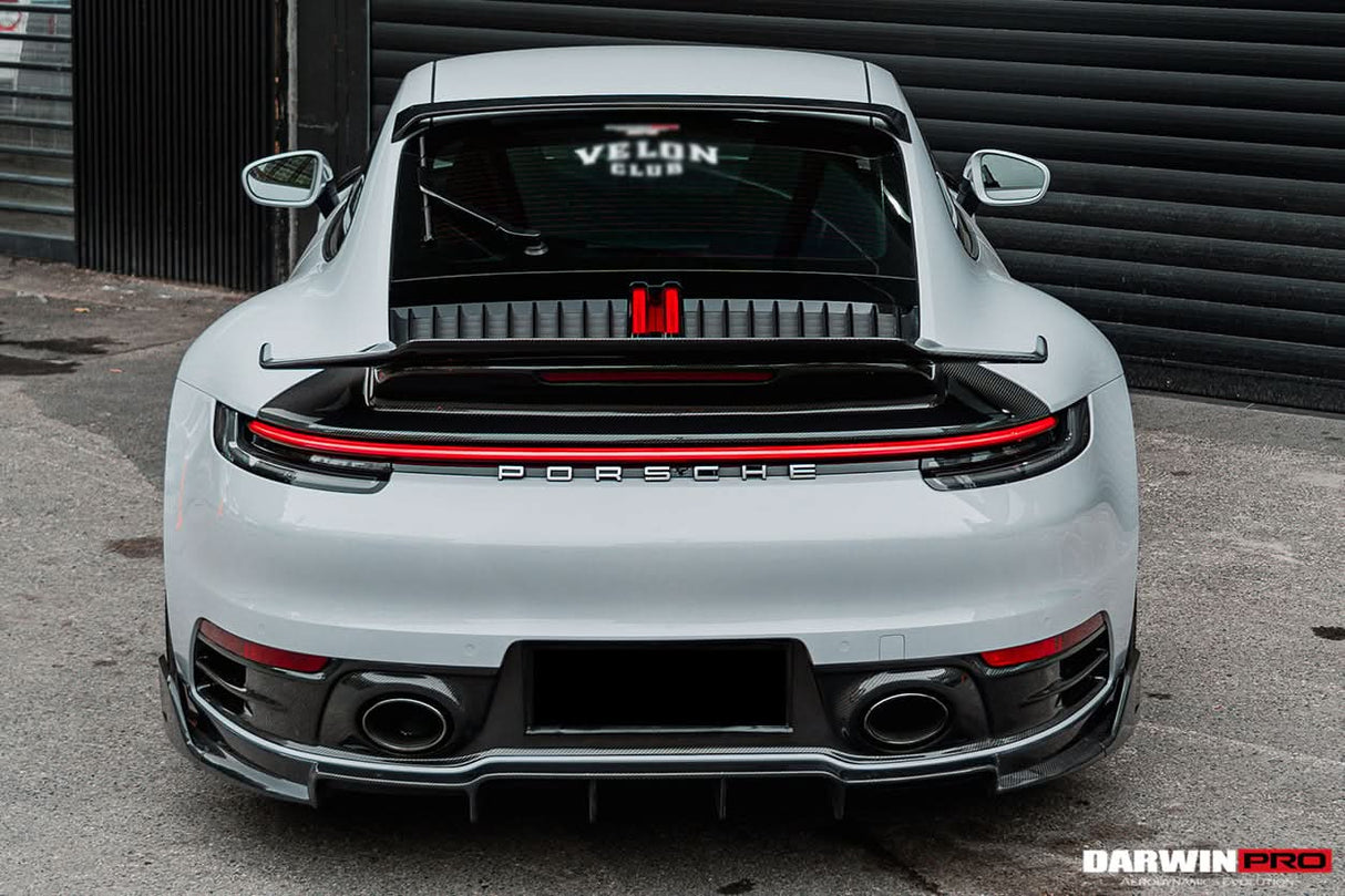 DarwinPRO 2019-2024 Porsche 911 992 Carrera S & 4 & 4S & Targa & Cabriolet BKSS Style Rear Lip