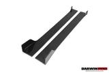 DarwinPRO 2019-UP Porsche 911 992 Carrera S & 4 & 4S & Targa & Cabriolet BKSS Style Side Skirts