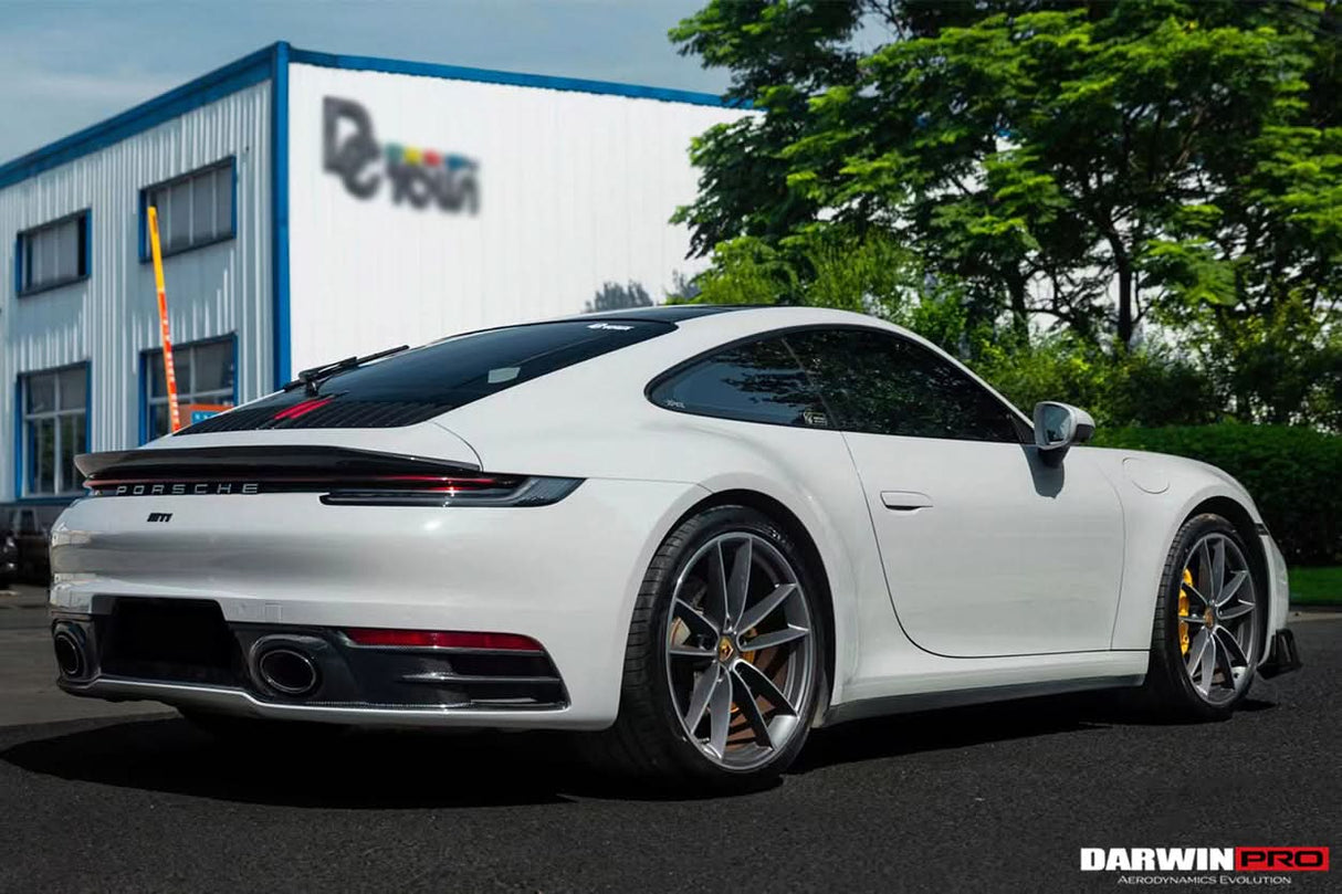 DarwinPRO 2019-UP Porsche 911 992 Carrera S 4 4S Targa Cabriolet BKSS Style Trunk Wing