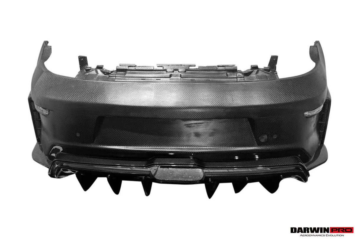 2024-UP Porsche 992.2 Facelift Convert GT3 Style Rear Bumper DarwinPRO (GT3) Fits Carrera & S & 4 & 4S & Targa & Cabriolet