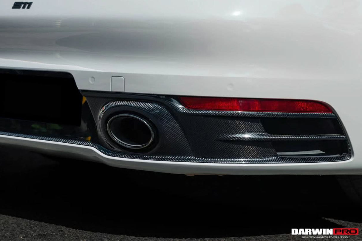 DarwinPRO 2019-2024 Porsche 911 992 Carrera S & 4 & 4S & Targa & Cabriolet OE Style Rear Diffuser