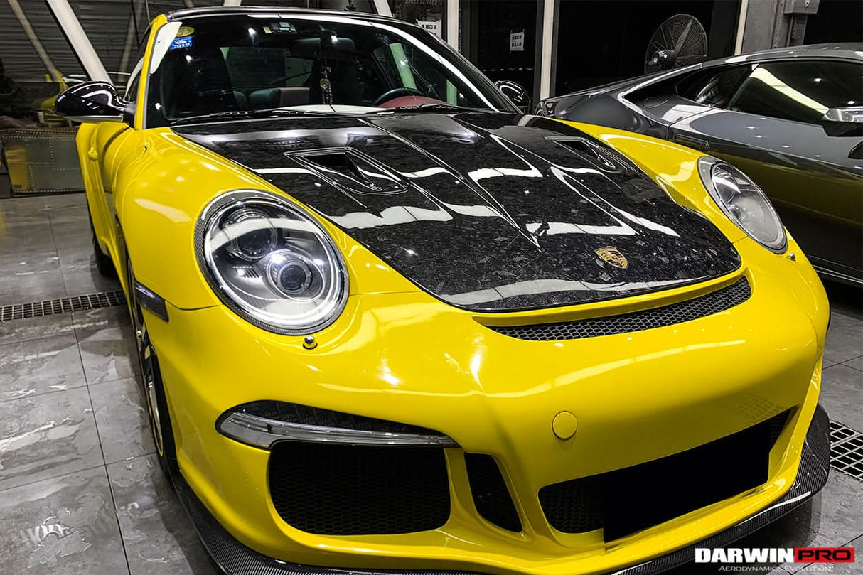 DarwinPRO 2005-2012 Porsche 911 997 Carrera & S & 4S & Turbo & 06-12 Cayman 987 GT2RS Style Hood