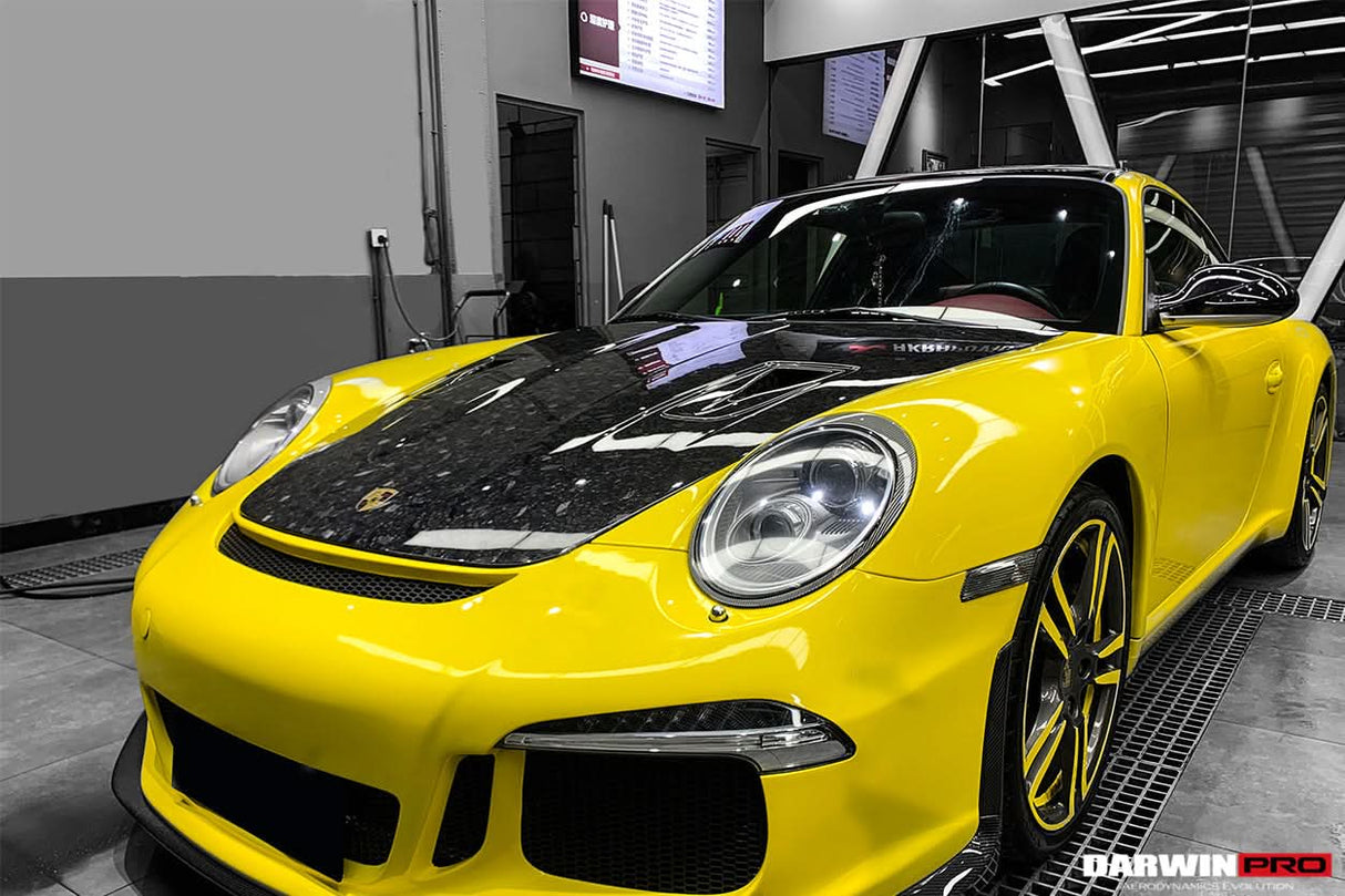 DarwinPRO 2005-2012 Porsche 911 997 Carrera & S & 4S & Turbo & 06-12 Cayman 987 GT2RS Style Hood