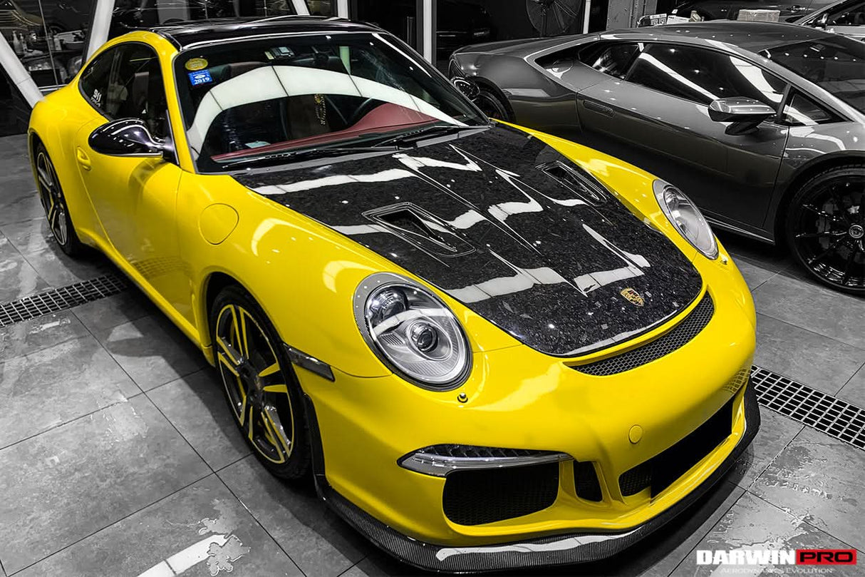 DarwinPRO 2005-2012 Porsche 911 997 Carrera & S & 4S & Turbo & 06-12 Cayman 987 GT2RS Style Hood