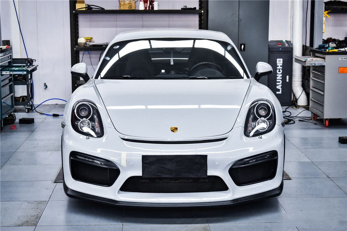 2012-2016 Porsche 981 Boxster | Cayman GT4 Style Front Bumper