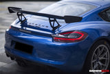 2012-2025 Porsche 718 | 981 Boxster | Cayman GT4 Style Style Carbon Fiber Trunk Spoiler Wing