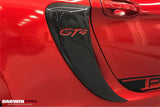 2012-2016 Porsche 981 Boxster Cayman GT4 Style Carbon Fiber Quarter Panel Side Scoops