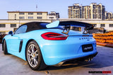 2012-2016 Porsche 981 Boxster | Cayman GT4 Style Carbon Fiber Rear Diffuser