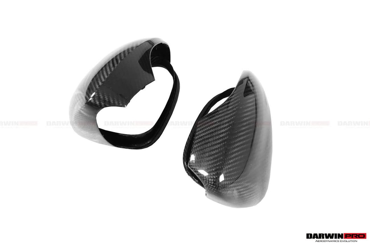 2017-2026 Porsche Panamera 971.1 971.2 976 OEM Style Autoclave Carbon Fiber Mirror Housing Replacement | Fits 4, 4S, GTS, GTS Sport Turismo, Turbo, Turbo S, E‑Hybrid