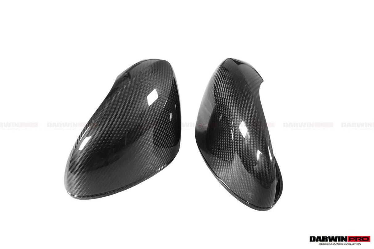 2017-2026 Porsche Panamera 971.1 971.2 976 OEM Style Autoclave Carbon Fiber Mirror Housing Replacement | Fits 4, 4S, GTS, GTS Sport Turismo, Turbo, Turbo S, E‑Hybrid