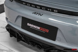 DarwinPRO 2016-2025 Porsche 718 Cayman And Boxster Stuttmate Carbon Fiber Rear Diffuser