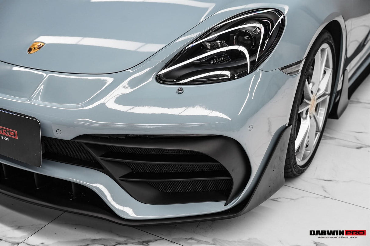 DarwinPRO 2016-2020 Porsche 718 Cayman And Boxster Stuttmate Part Carbon Fiber Front Bumper