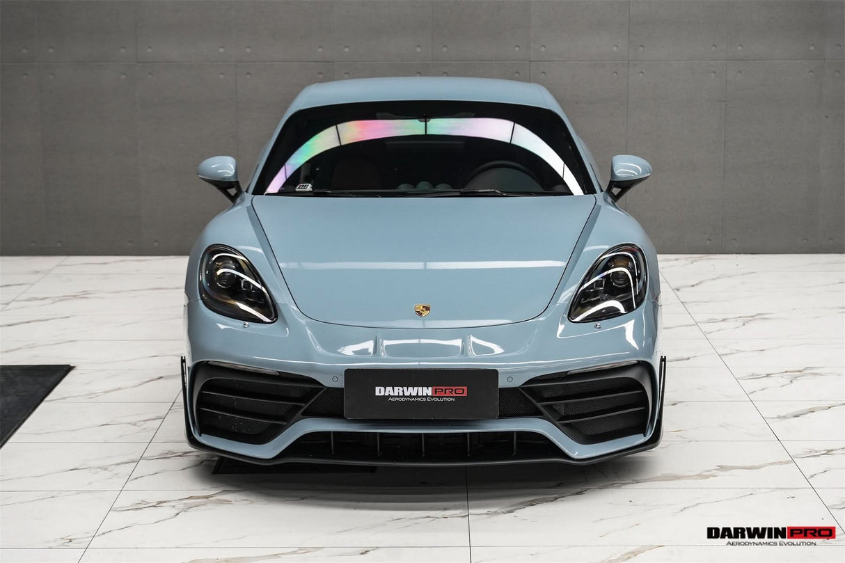DarwinPRO 2016-2020 Porsche 718 Cayman And Boxster Stuttmate Part Carbon Fiber Front Bumper
