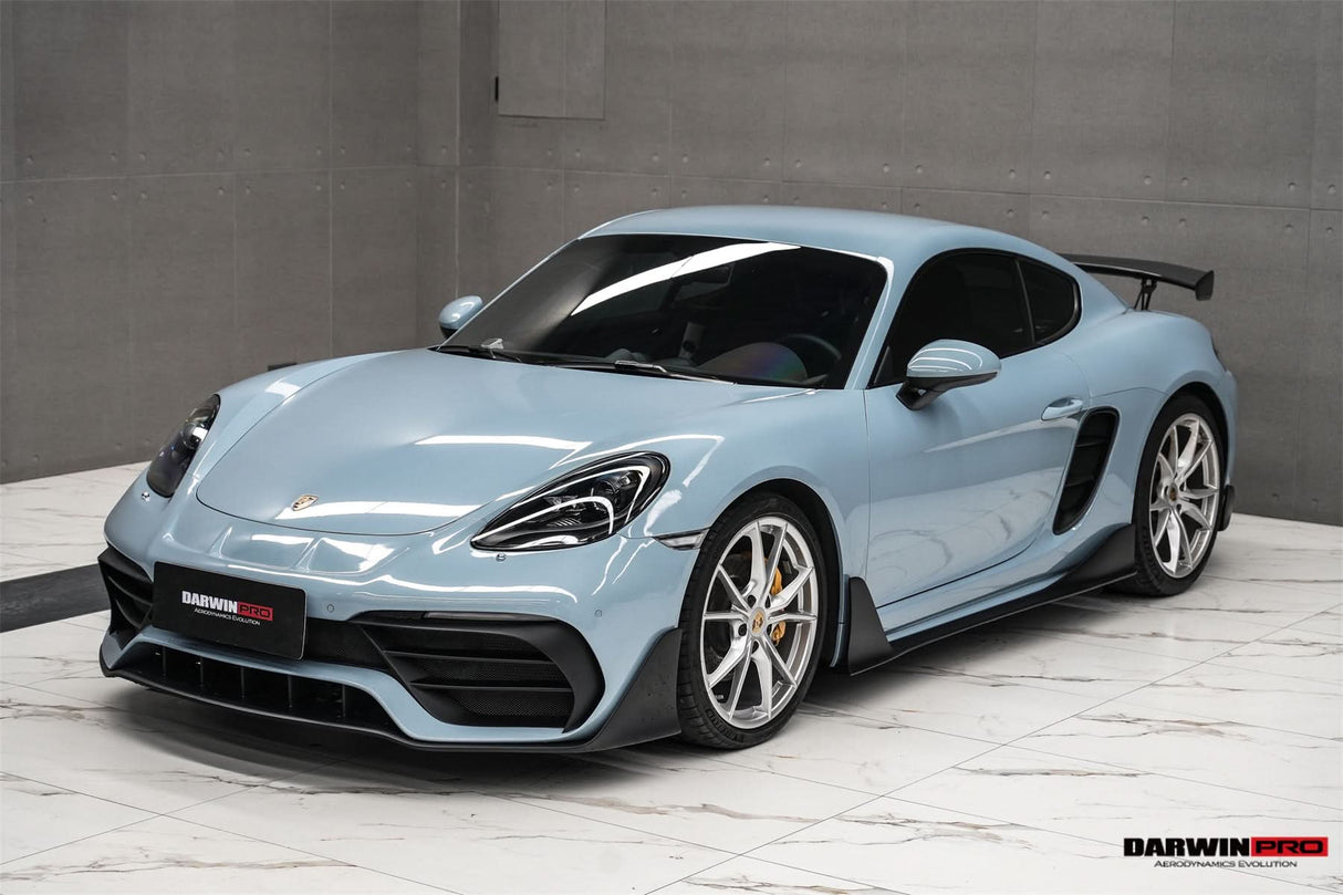 DarwinPRO 2016-2025 Porsche 718 Cayman And Boxster Stuttmate Carbon Fiber Side Skirts